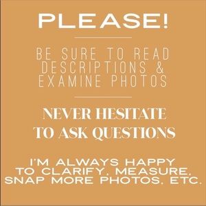 Always happy to answer questions.